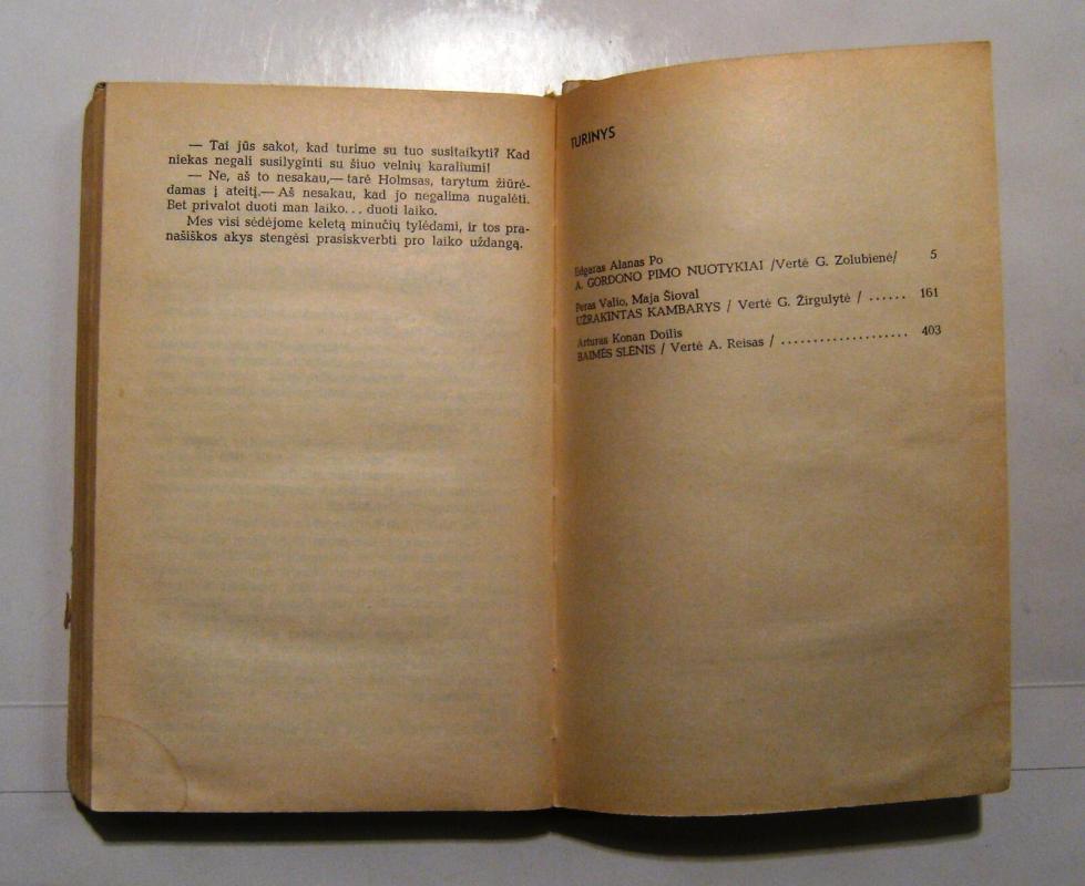 Gordono Pimo nuotykiai. Užrakintas kambarys. Baimės slėnis - Autorių Kolektyvas, knyga 4