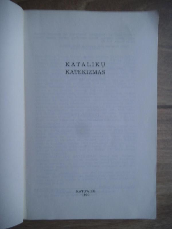 Katalikų katekizmas - Pranas Manelis, knyga 3