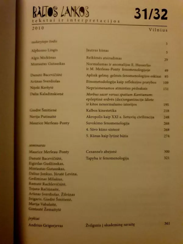 Baltos Lankos Nr. 31/32 - Arūnas Sverdiolas, knyga 2