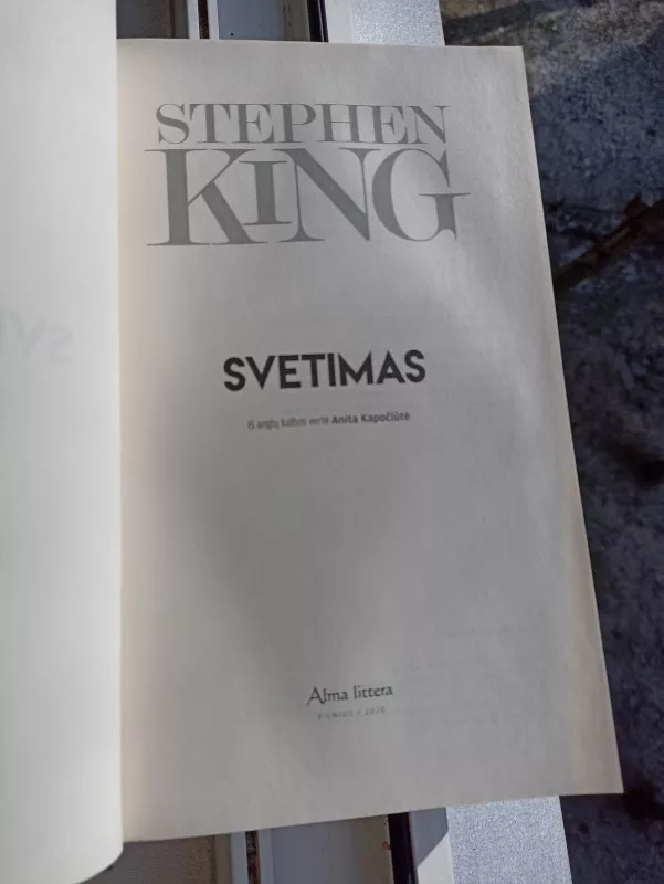 Svetimas - Stephen King, knyga 3