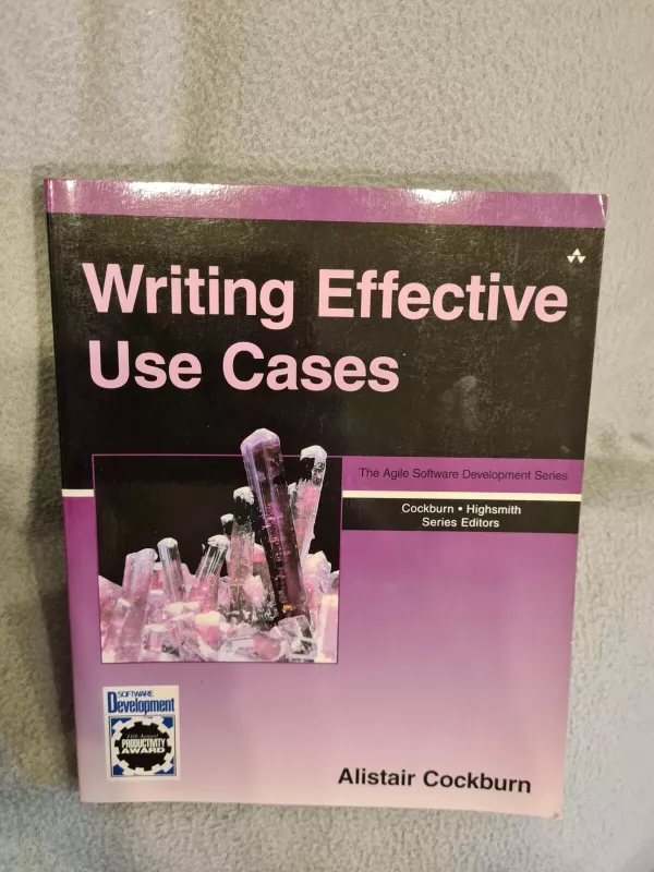 Writing Effective Use Cases - Alistair Cockburn, knyga
