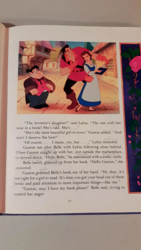 Beauty and the Beast - Walt Disney, knyga 3