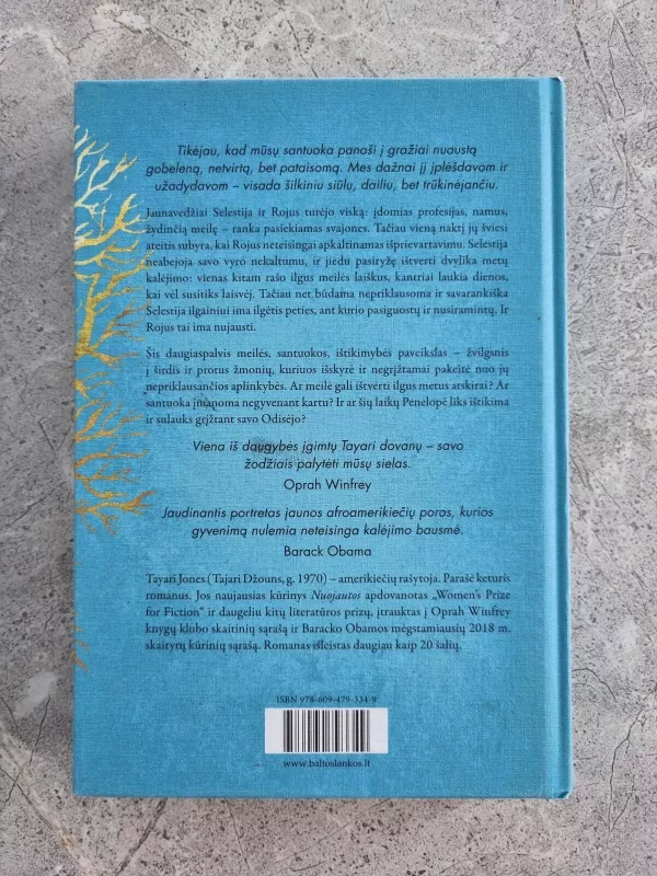 Nuojautos - Tayari Jones, knyga 3