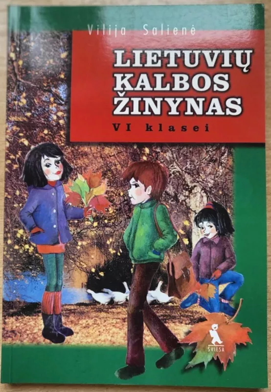 Lietuvių kalbos žinynas VI klasei - Vilija Salienė, knyga 2