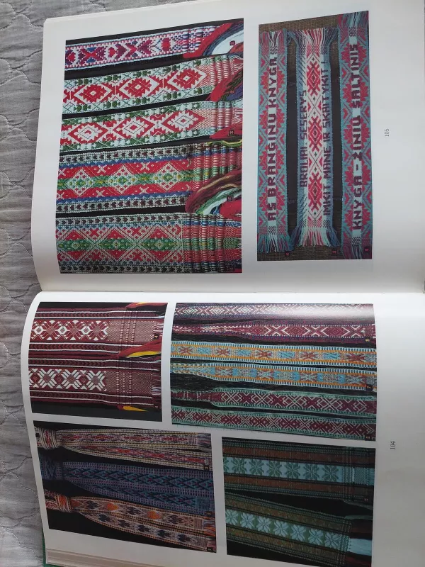 Lithuanian sashes - Anastazija Tamošaitienė, knyga