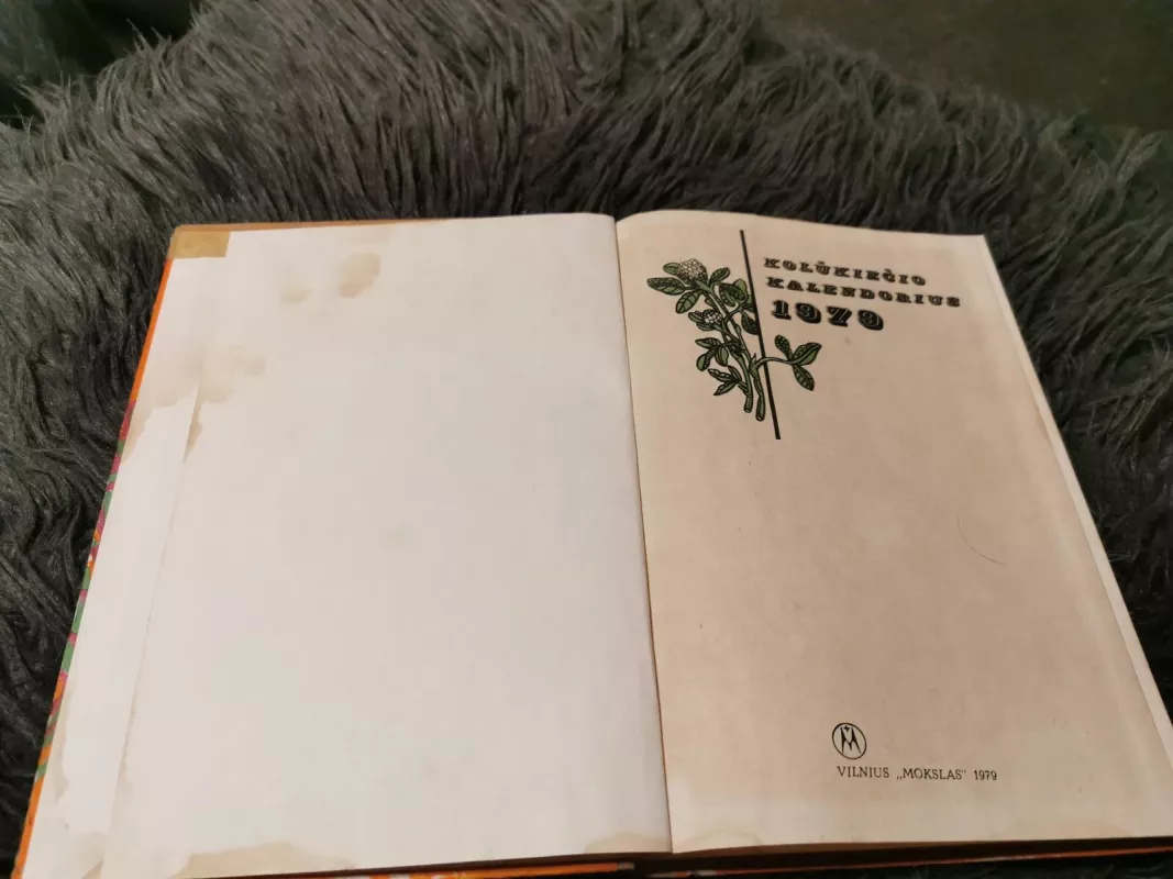 Kolūkiečio kalendorius 1979 - Autorių Kolektyvas, knyga 3