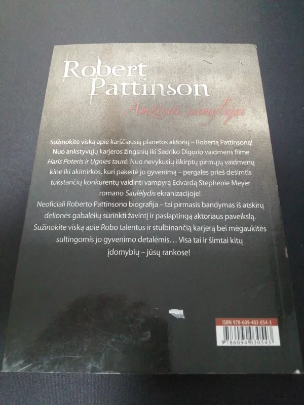 Robert Pattinson amžinai įsimylėjęs - Twister Paul, knyga 2