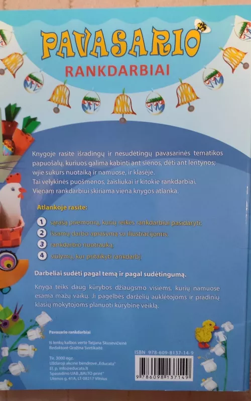 Pavasario rankdarbiai - Marcelina Grabowska, knyga 2