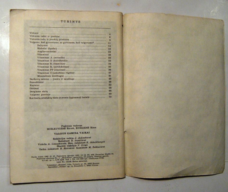 Valgius gamina vaikai - B. Mielkuvienė, R.  Ruzgienė, knyga 3