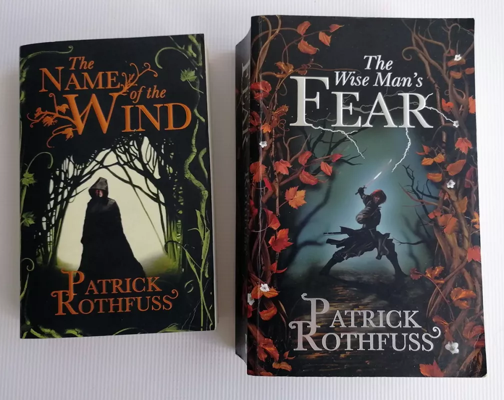 The Name of the Wind. The Wise Man's Fear - Patrick Rothfuss, knyga 2