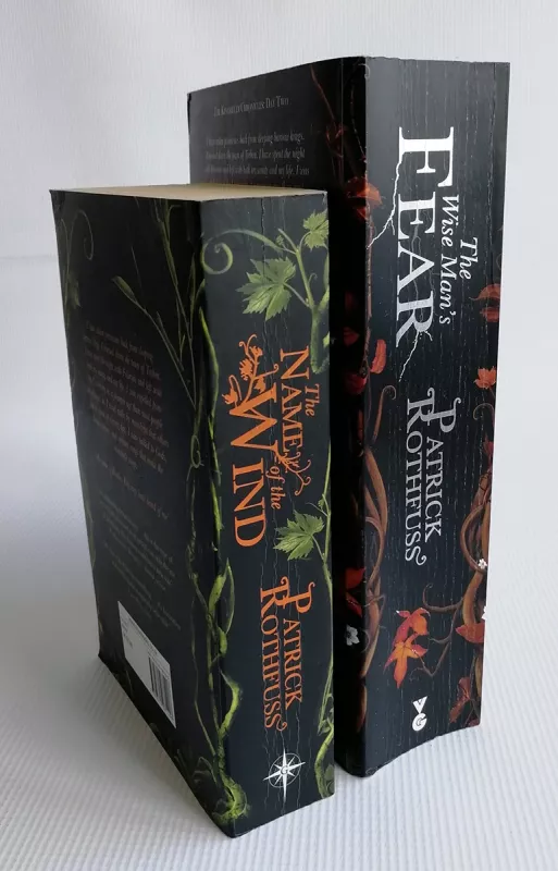 The Name of the Wind. The Wise Man's Fear - Patrick Rothfuss, knyga 3