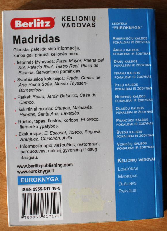 Madridas - Autorių Kolektyvas, knyga 3