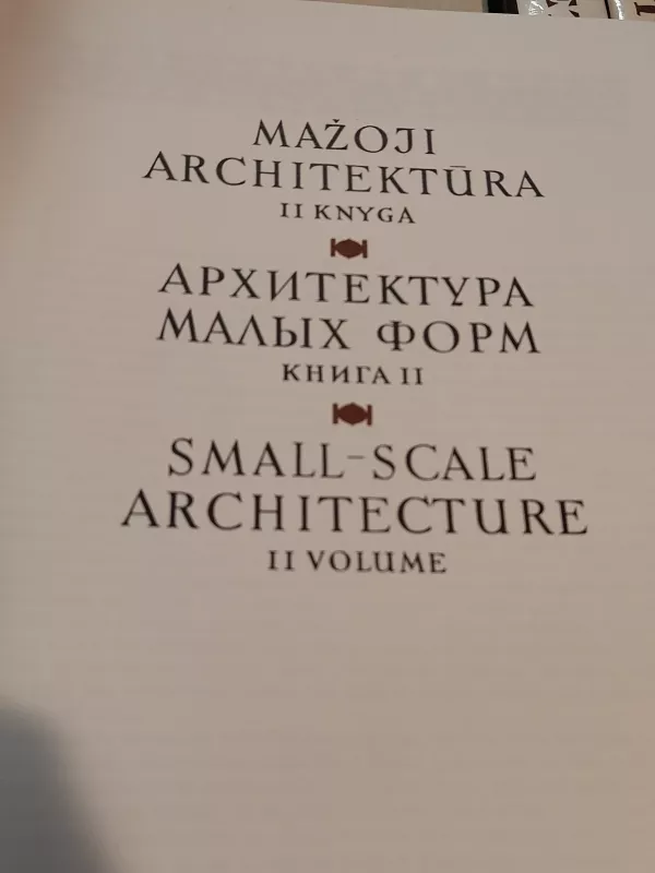 Lietuvių liaudies menas. Mažoji architektūra (II knyga) - Kazys Šešelgis, knyga 3