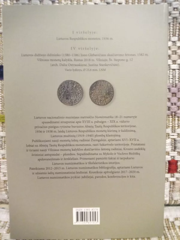 Numizmatika 18-21 - Elisabet Hermodsson, knyga 3