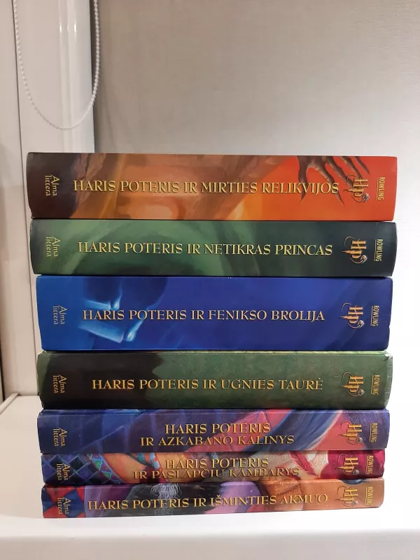 Haris Poteris 1-7 dalys - Rowling J. K., knyga 4