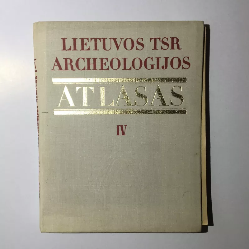 Lietuvos TSR archeologijos atlasas (I-IV tomai) - Autorių Kolektyvas, knyga 5