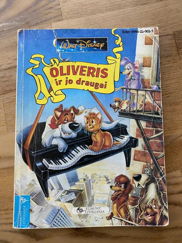 Oliveris ir jo draugai - Walt Disney, knyga 3