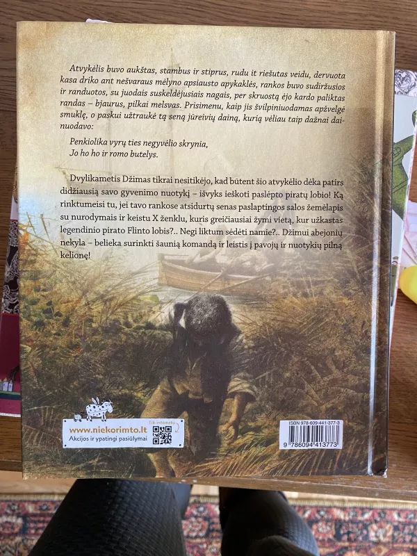 Lobių sala - Robert Louis Stevenson, knyga 4