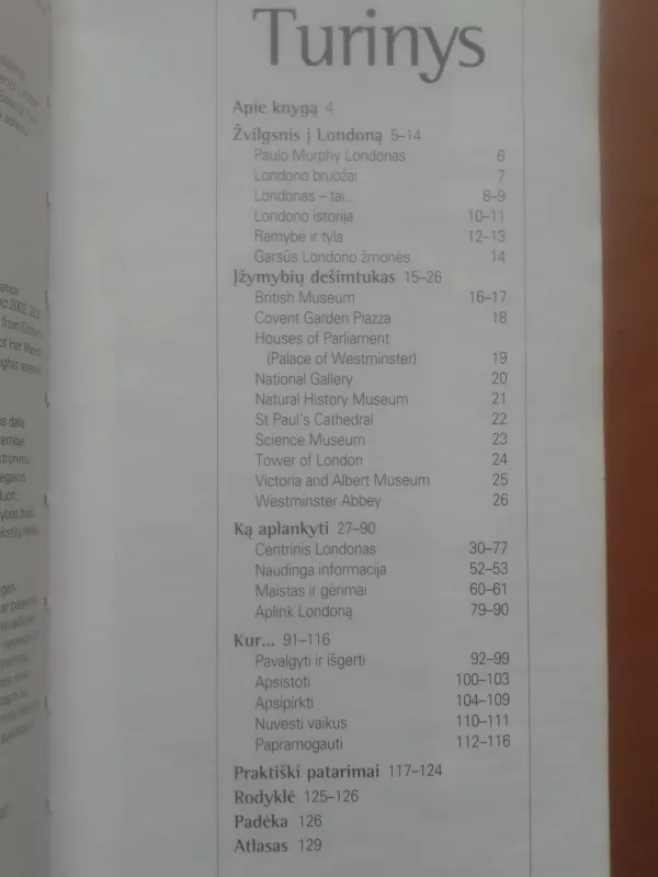 Londonas: visad su tavimi - Paul Murphy, knyga 3