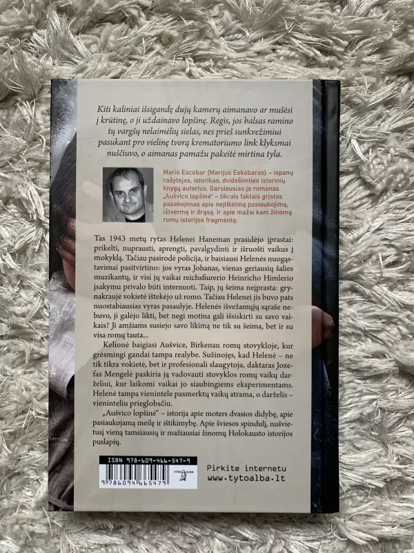 Aušvico lopšinė - Mario Escobar, knyga 3