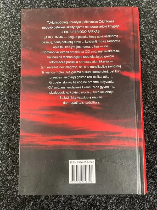 Laiko linija - Michael Crichton, knyga 3