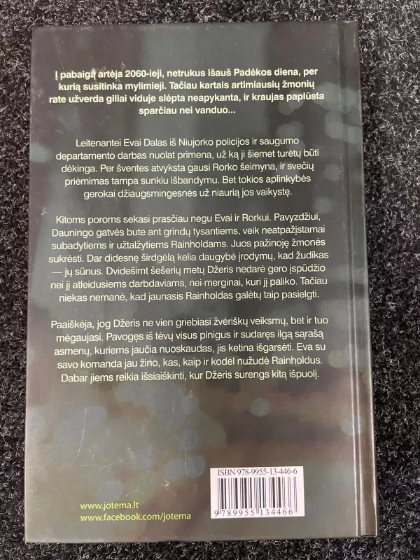 Mirtinai nedėkingas - J.D. Robb (Nora Roberts), knyga 3