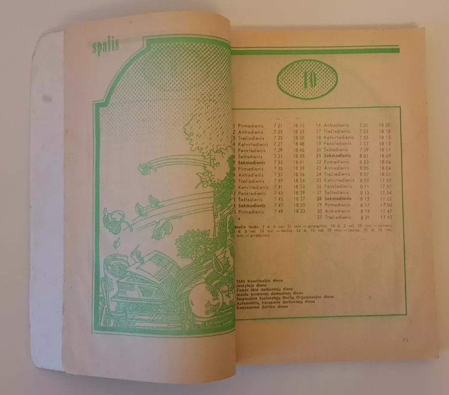 Šeimos kalendorius 1984 - Autorių Kolektyvas, knyga 3