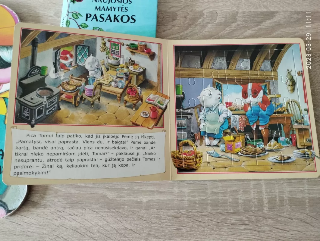 Tomas ir Pemė. Miško picerija - Tony Wolf, knyga 5