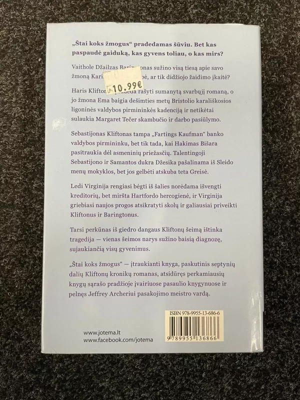 Štai koks žmogus - Jeffrey Archer, knyga 3