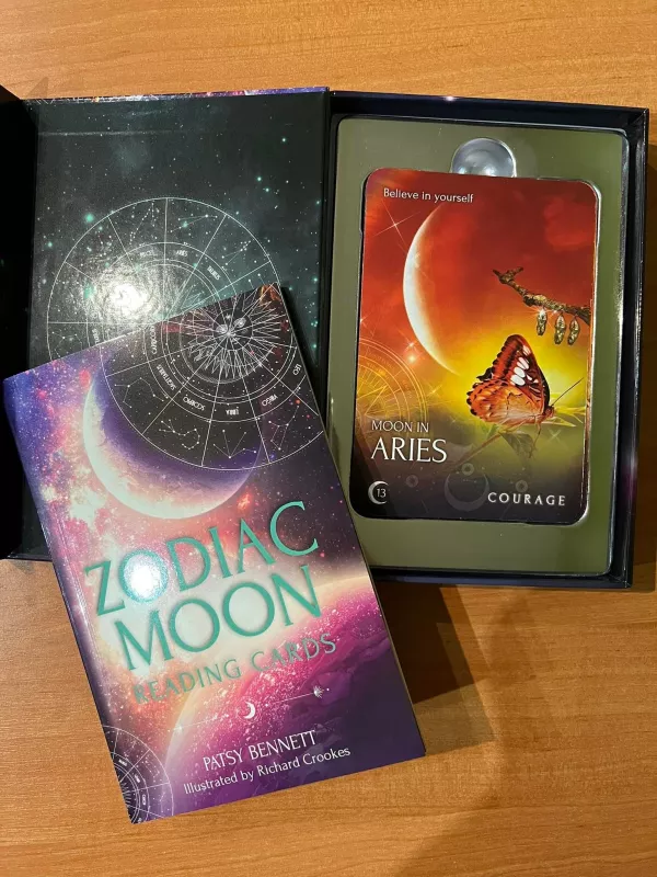 Zodiac Moon Reading Cards: Celestial guidance at your fingertips - Patsy Gallant, knyga 4