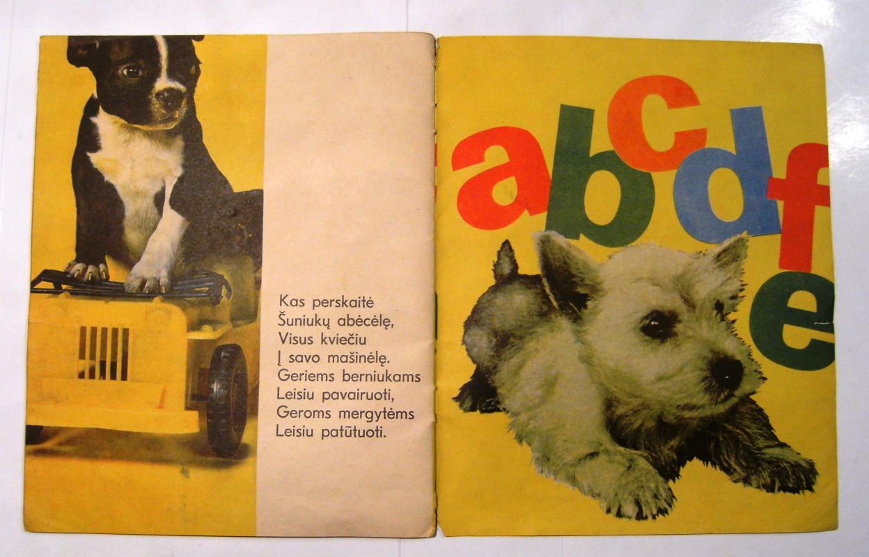 ABC. Šuniukų abėcėlė - Aldona Liobytė, knyga 4