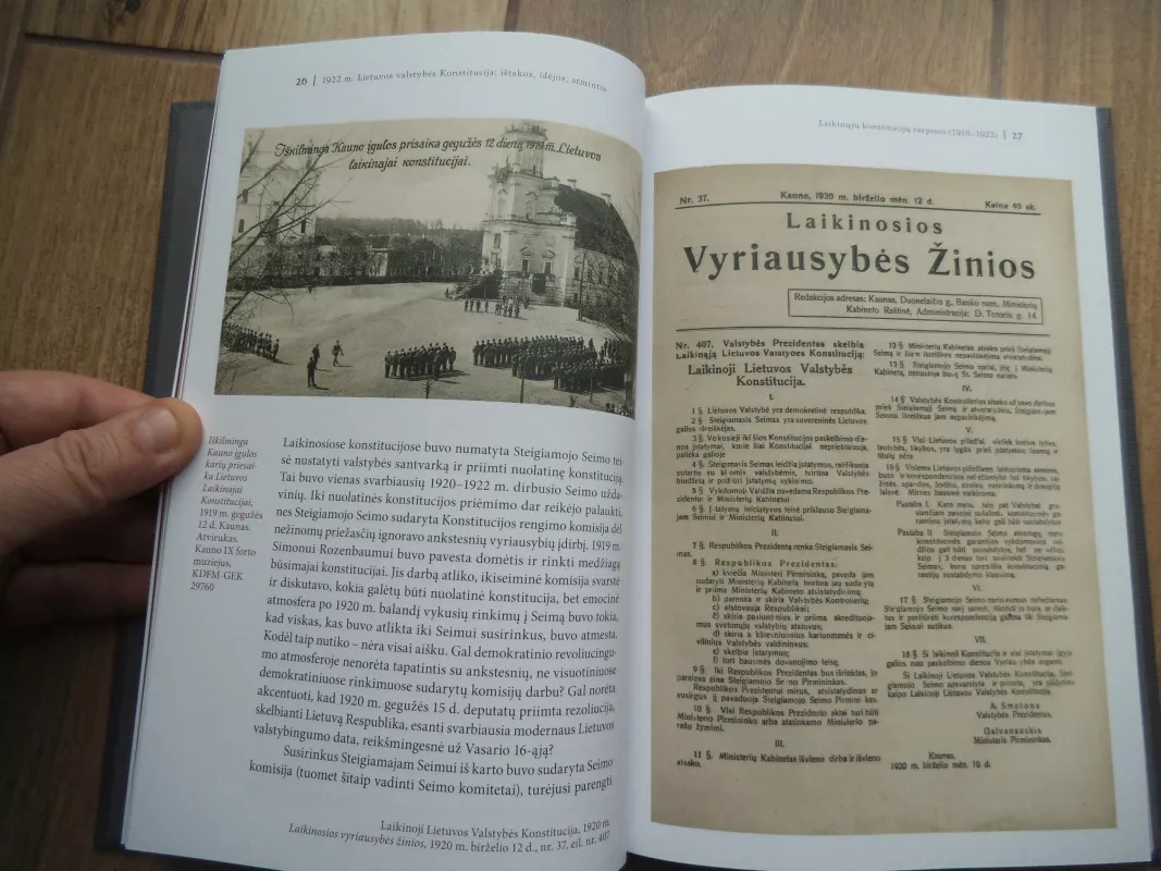 1922 m. Lietuvos valstybės konstitucija: ištakos, idėjos, atmintis - Artūras Svarauskas, knyga 3