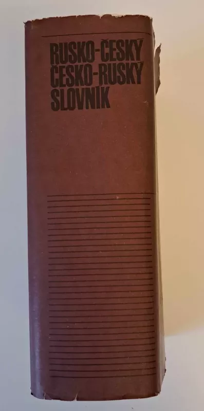 Rusko-česky a česko-rusky slovnik - Miloslava Šroufkova, knyga 4