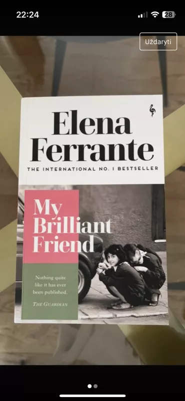 My brilliant friend - Elena Ferrante, knyga 2