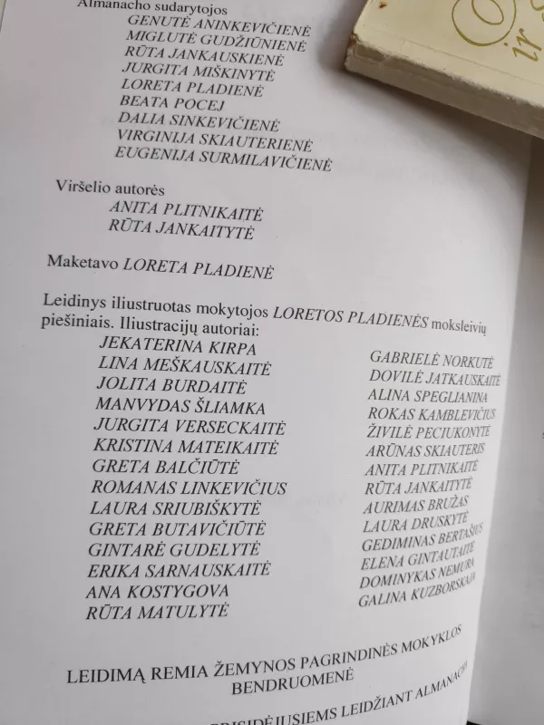 Žemynėle 2003-2004 - Autorių Kolektyvas, knyga 3