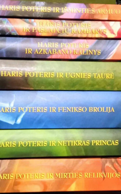 Hario Poterio 7 knygų rinkinys - Rowling J. K., knyga 2