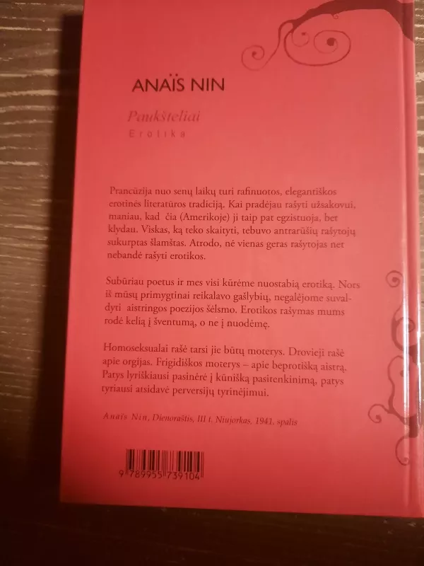 Paukšteliai. Erotika - Anais Nin, knyga 3