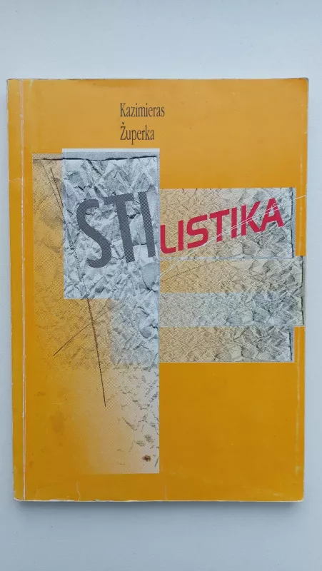 Stilistika - Kazimieras Župerka, knyga