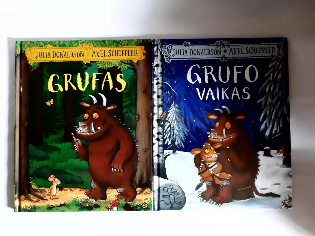 Grufas ir Grufo vaikas - Julia Donaldson, Axel  Scheffler, knyga 2