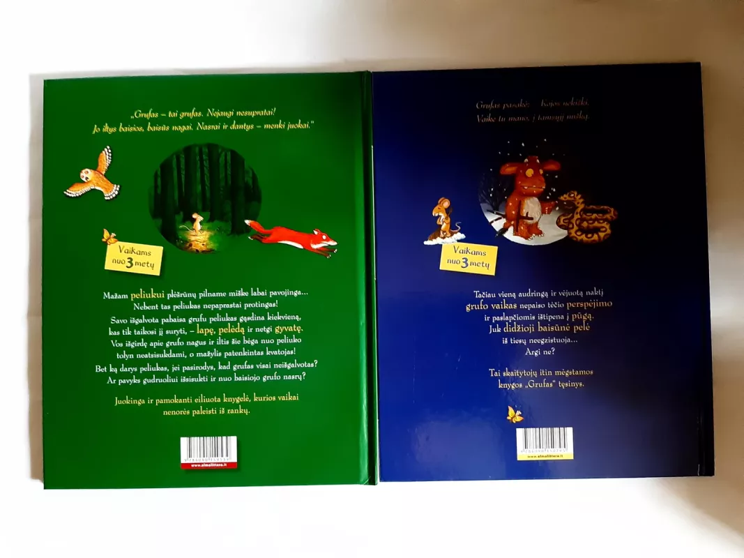 Grufas ir Grufo vaikas - Julia Donaldson, Axel  Scheffler, knyga 3