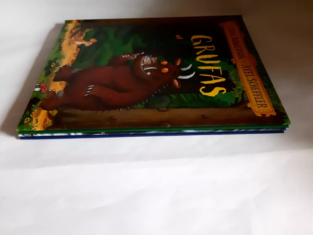 Grufas ir Grufo vaikas - Julia Donaldson, Axel  Scheffler, knyga 4
