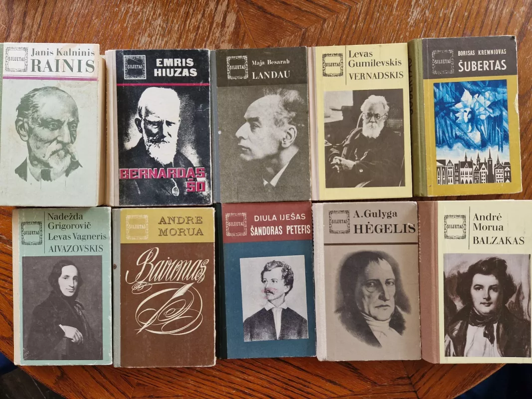 Knygų serija Siluetai 10 vnt - Autorių Kolektyvas, knyga 2