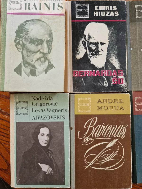 Knygų serija Siluetai 10 vnt - Autorių Kolektyvas, knyga 4