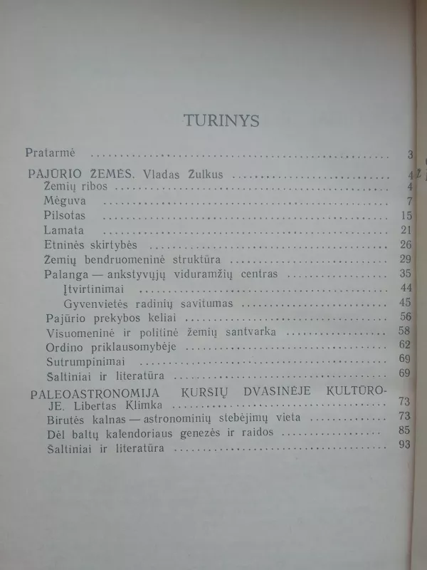 Lietuvos pajūrio žemės viduramžiais - Libertas Klimka, knyga 3