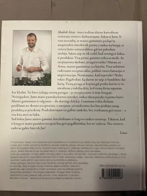 Virtuvės knyga. IKI ir Lino Samėno receptai - Samėnas Linas, knyga 3