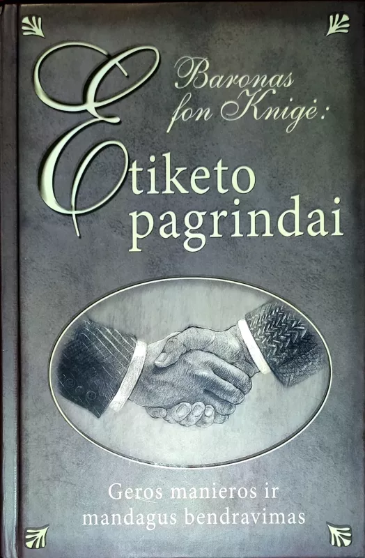 Etiketo pagrindai - Baronas Knigė, knyga