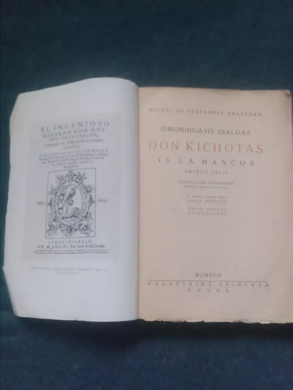 Išmoningasis Idalgas Don KIchotas iš La Mančos. Antroji dalis - Miguel de Cervantes Saavedra, knyga 3