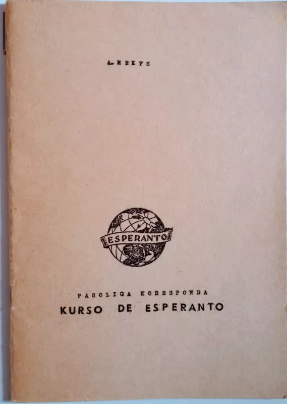 Tarptautinis esperanto kalbos elementarus kursas/ Paroliga koresponda kurso de seperanto - Autorių Kolektyvas, knyga 2
