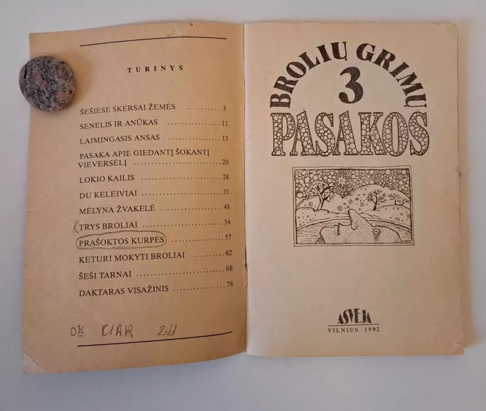 Brolių Grimų pasakos (3 knyga) -  Broliai Grimai, knyga 3