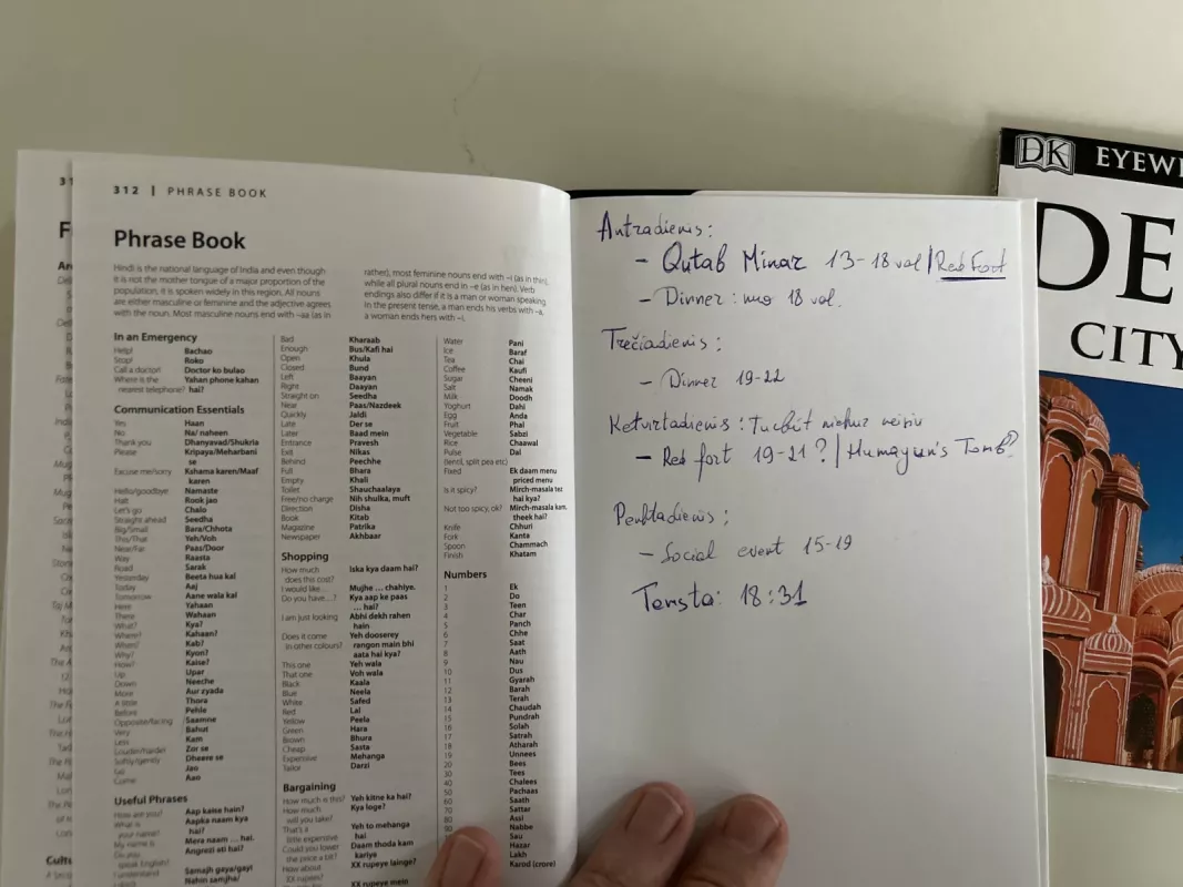 Delhi Agra & Jaipur DK - Anuradha Chaturvedi, Dharmendar  Kanwar, Ranjana  Sengupta, knyga 4